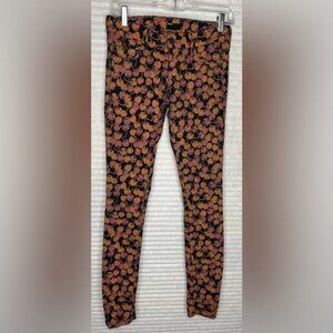MOTHER Jeans The Looker Cherry Pickin Skinny  Size 26 Mid Rise Stretch Denim